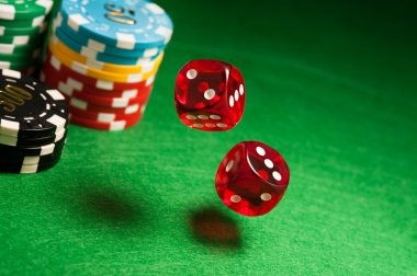 Live croupier conducting Number Pattern draw